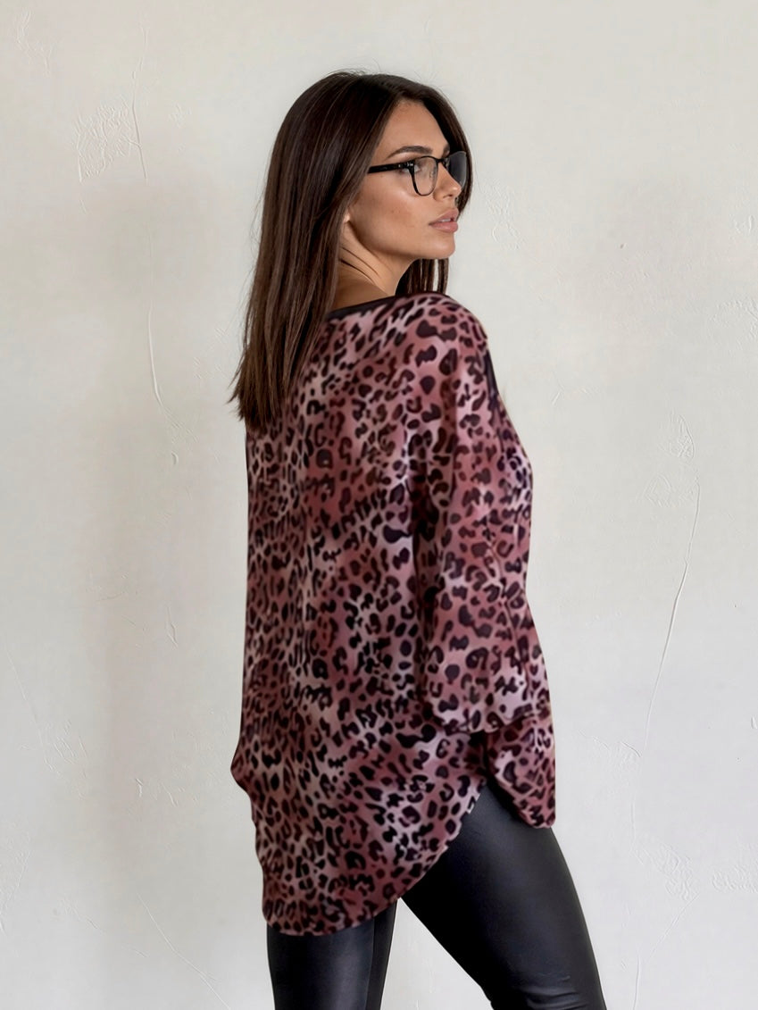 Туника Leopard Chic