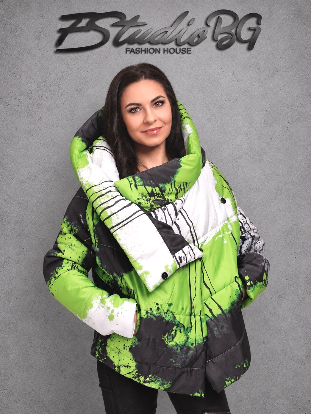 Short jacket Winter Splash