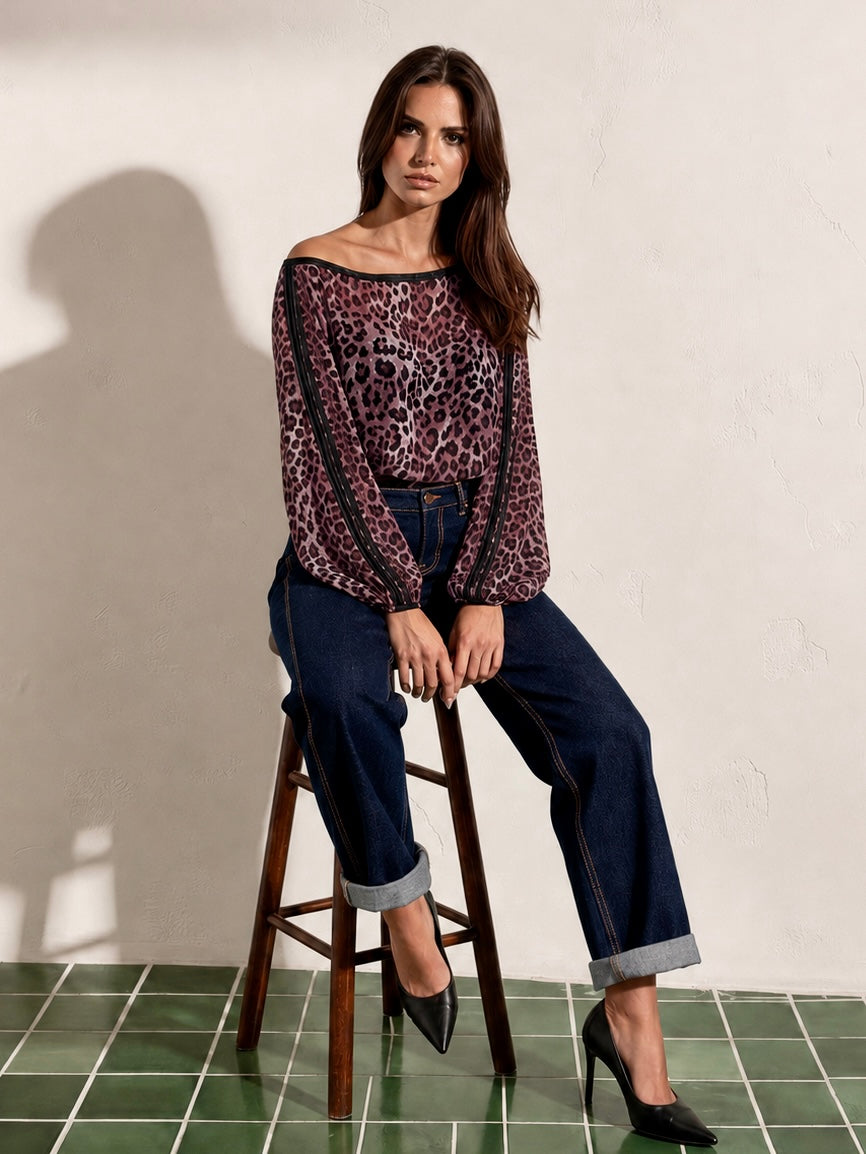 Туника Leopard Chic