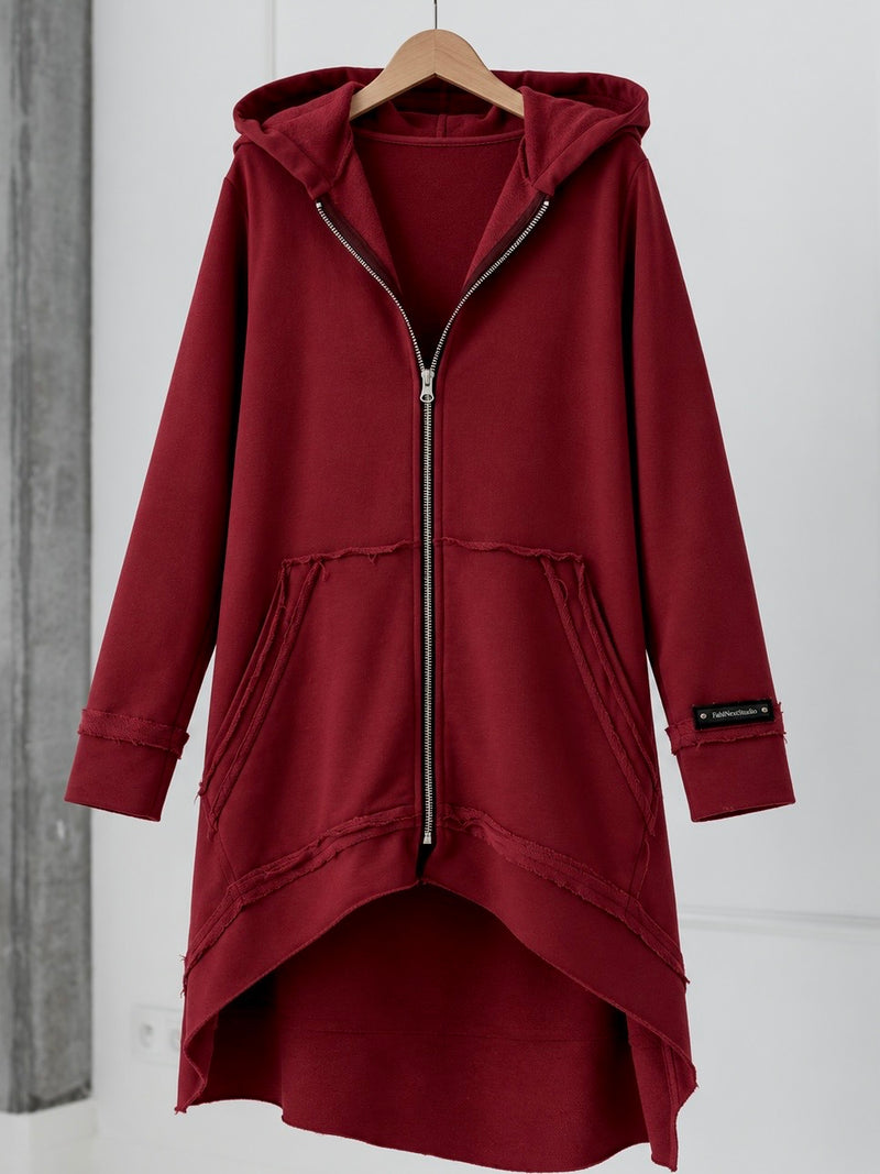 Дълъг суичър FAB Burgundy