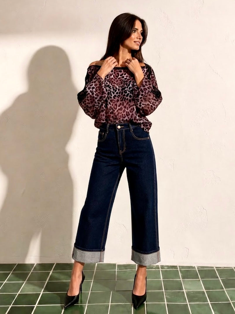 Туника Leopard Chic