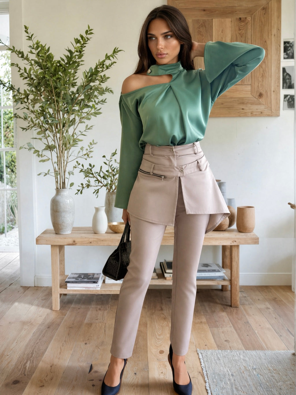 Панталон Julie Beige