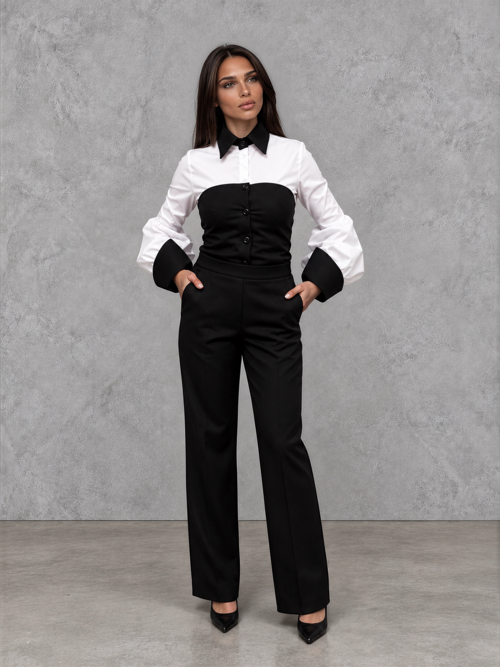 Костюм от пет части La Donna Noir
