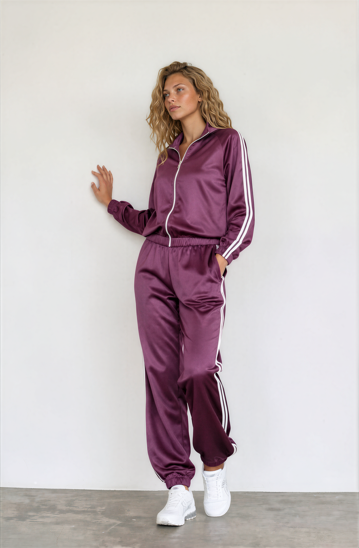 Сатенен спортен комплект Florida Purple