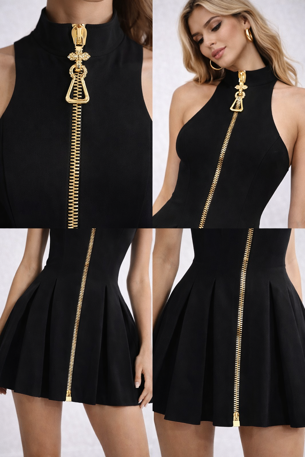 Dámské šaty ZIP NOIR Icon SS26