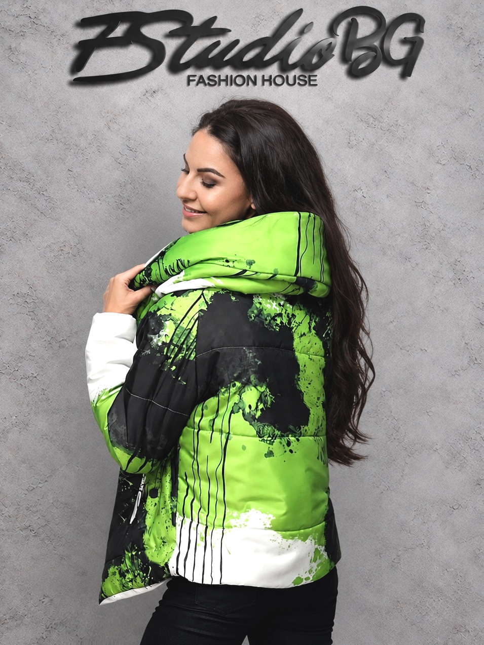Short jacket Winter Splash