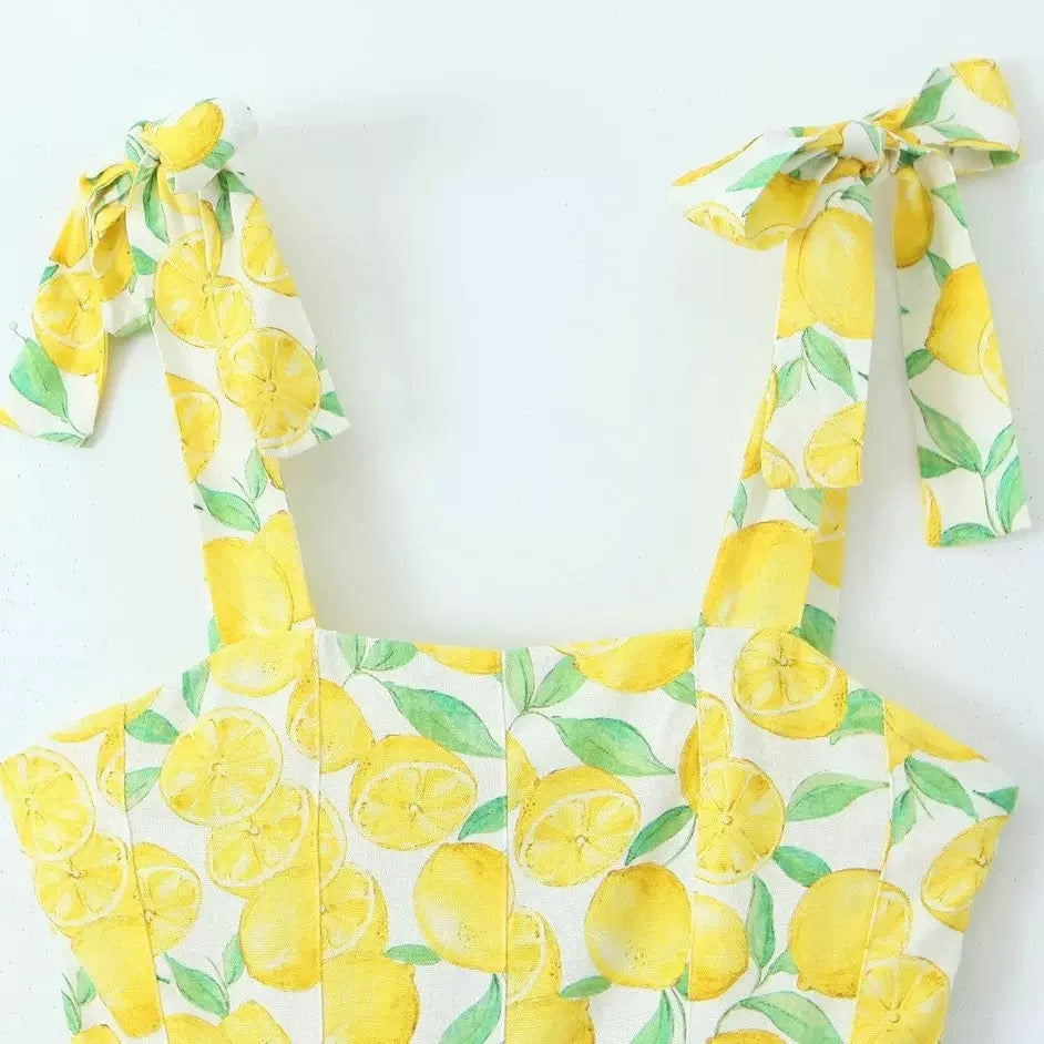 Dámské šaty Lemon Dream SS26