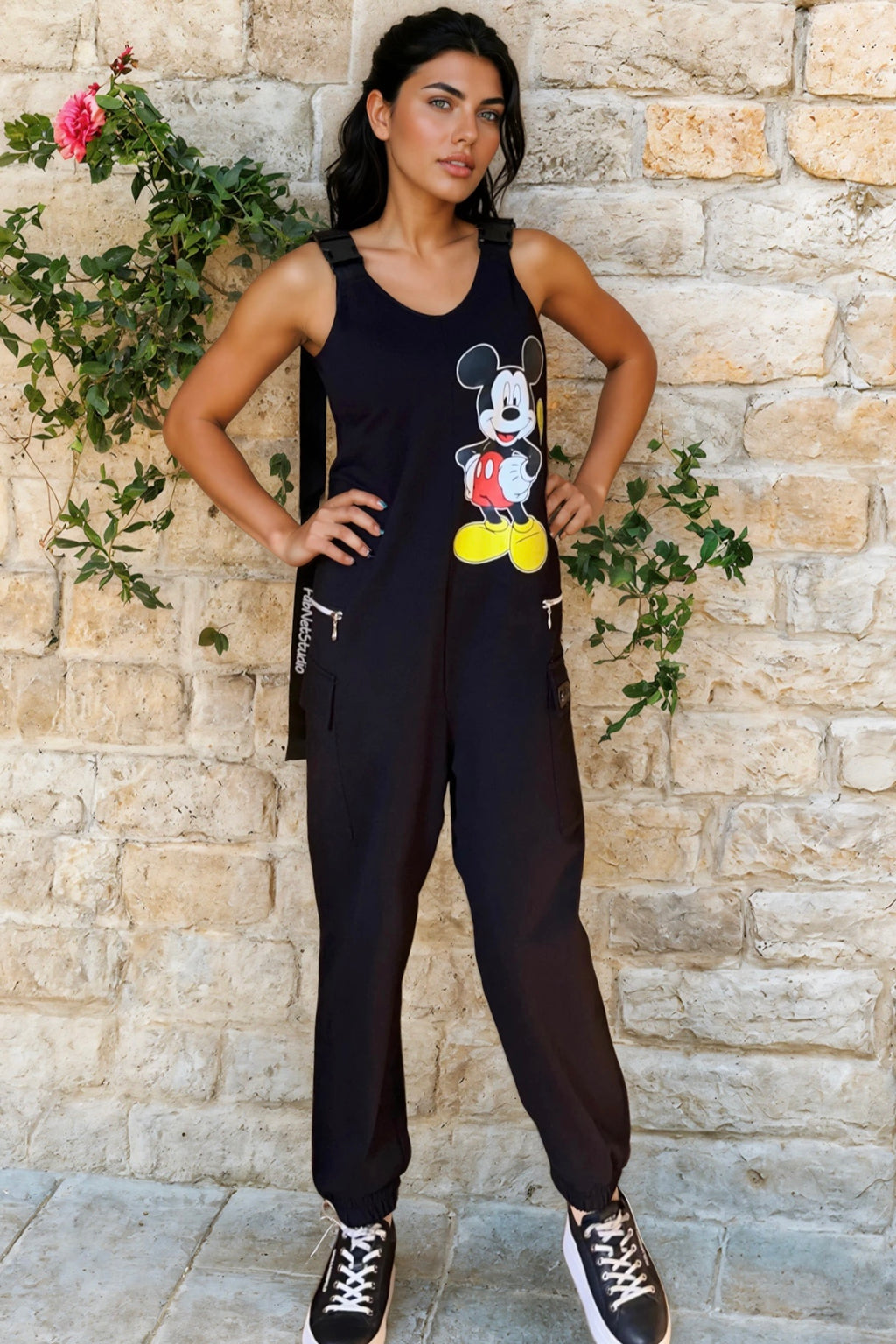 Дамски гащеризон Tamara Mickey в черно