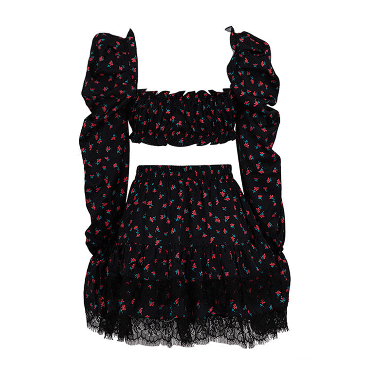 Дамски комплект Floral Muse SS25-Thedresscode