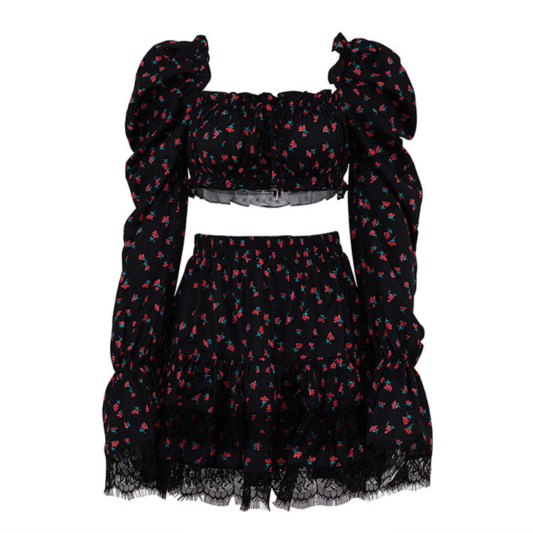 Дамски комплект Floral Muse SS25-Thedresscode