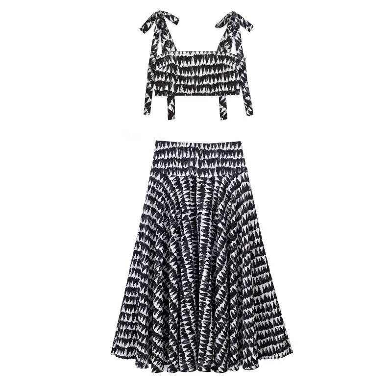 Ženski komplet Monochrome Waves SS26