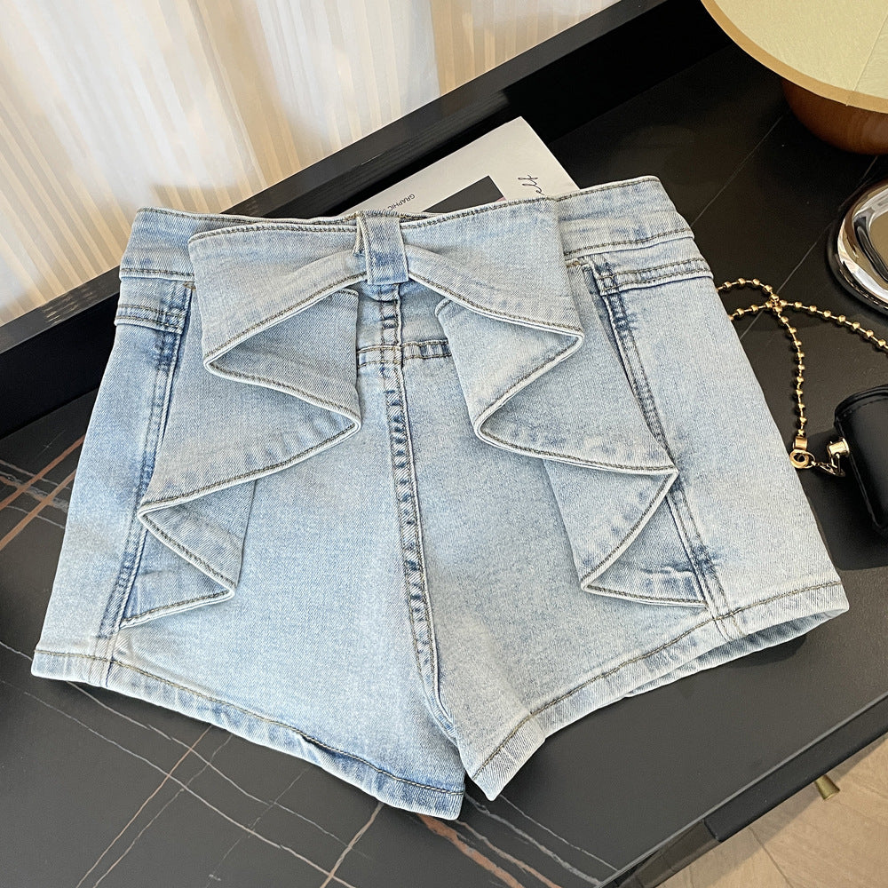 Ženske kratke hlače Denim Bow SS26