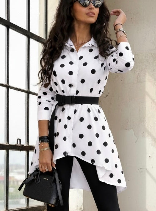 Риза Never Basic Polka Dot