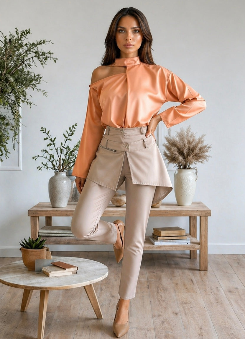 Панталон Julie Beige
