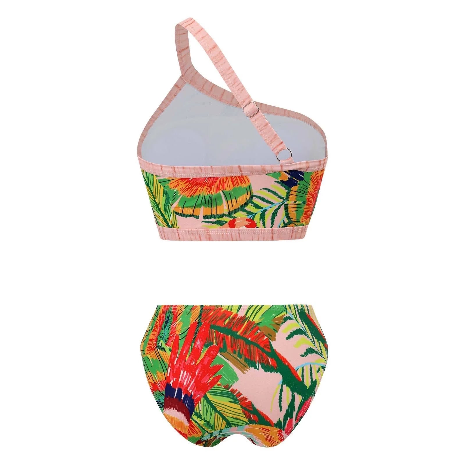 Damski strój kąpielowy + plażowa spódnica PARROT SS26