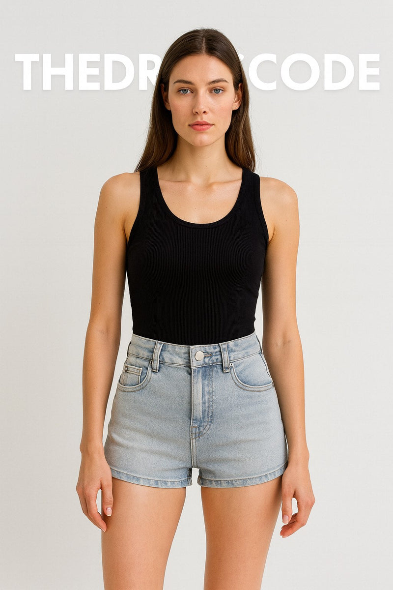 Dámské krátké kalhoty Denim Bow SS26