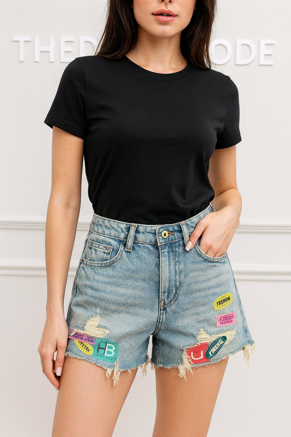 Női rövidnadrág Color Patch SS26