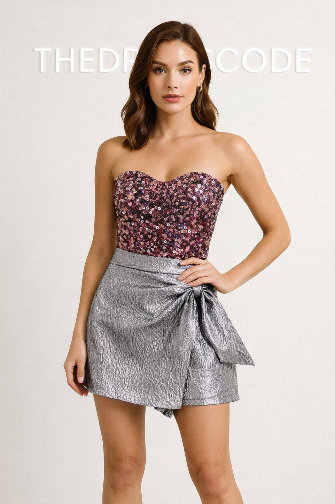 Set damă Grey Plum Shine SS26  